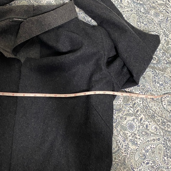 Osklen collection coat grey M jacket euc - Picture 13 of 15